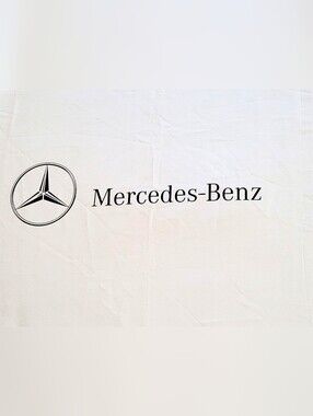 NEW OEM Mercedes-Benz Car Cover in Gray with Black Print With Storage Bag.